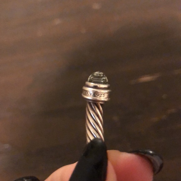 DY Bracelet with Prasiolite and Diamonds - Picture 7 of 7